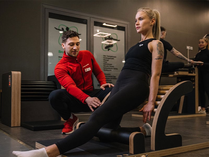 Statisches Dehnen nach dem Training im five-Zirkel