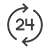 24 Stunden Icon