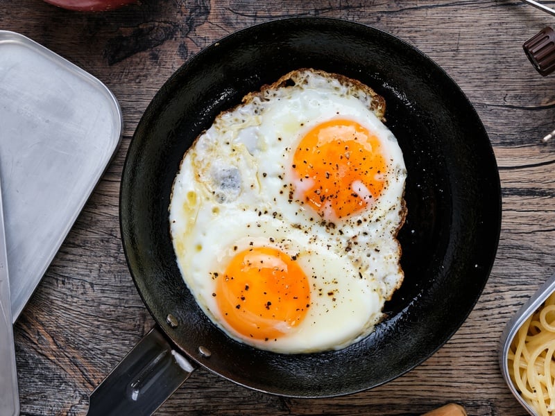 Vitamin-D-reiche Lebensmittel: Eigelb