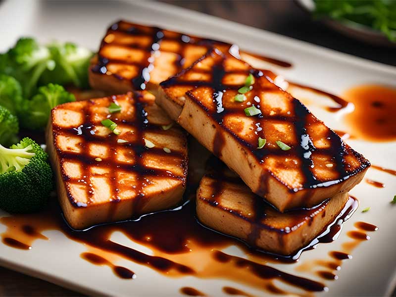 Gut gewürzt bringst du dein Tofu-Gericht aufs nächste Level! Mische dir einfach eine Marinade nach deinem Taste zusammen und gib‘ deinen vorbereiteten Tofu dazu.