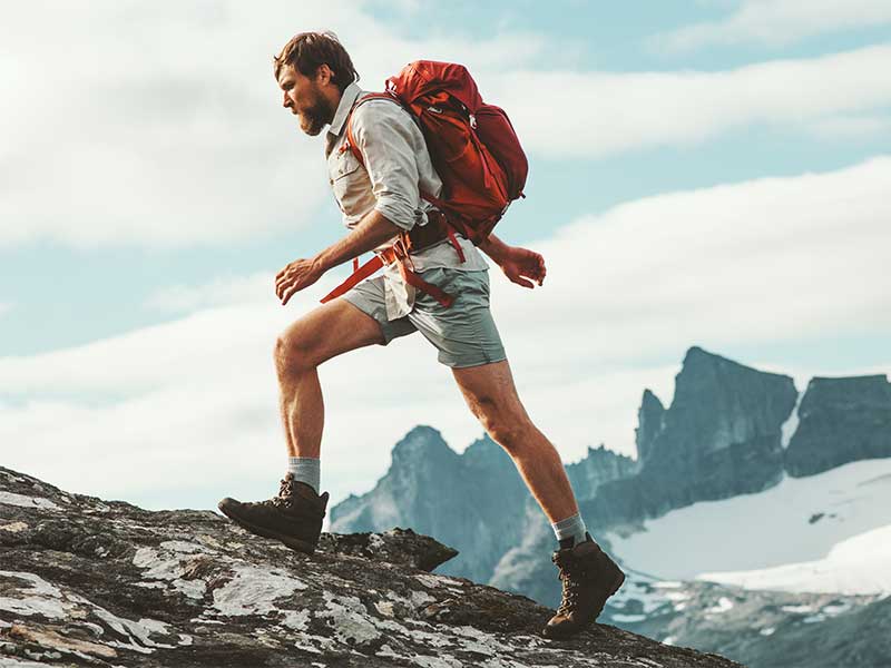 Outdoor-Urlaub: Wandern