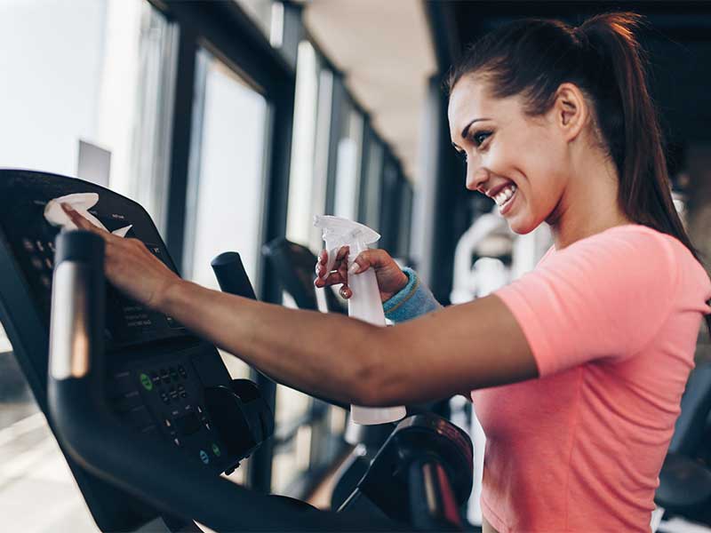 Trainieren im Gym nach Krankheit/Impfung? Beachten die Hygienevorschriften in deinem Fitnessstudio!