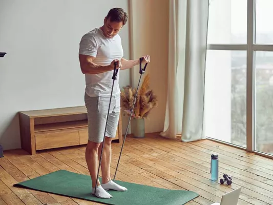 Zeit-Management, Übungen, Motivation, Ernährung, Gesundheit & Co. zum Home Workout